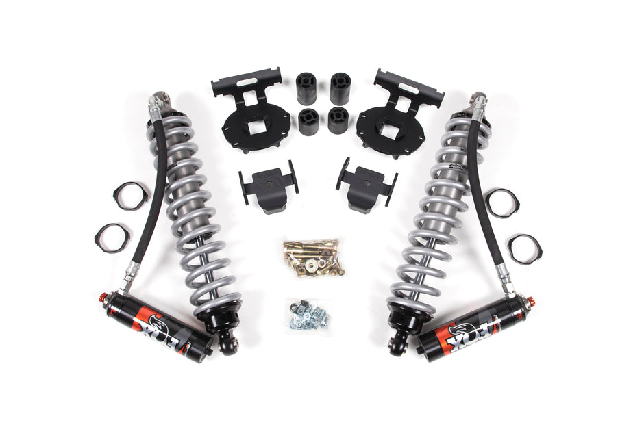 2017-2019 Ford F250/F350 4wd 4" Radius Arm Suspension Lift Kit  2" Rear  Block