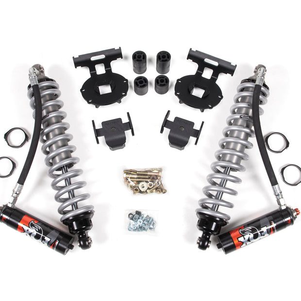 2017-2019 Ford F250/F350 4wd 4" Radius Arm Suspension Lift Kit  2" Rear  Block