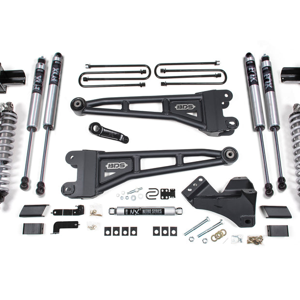 2017-2019 Ford F250/F350 4wd 4" Radius Arm Suspension Lift Kit  3" Rear  Spring