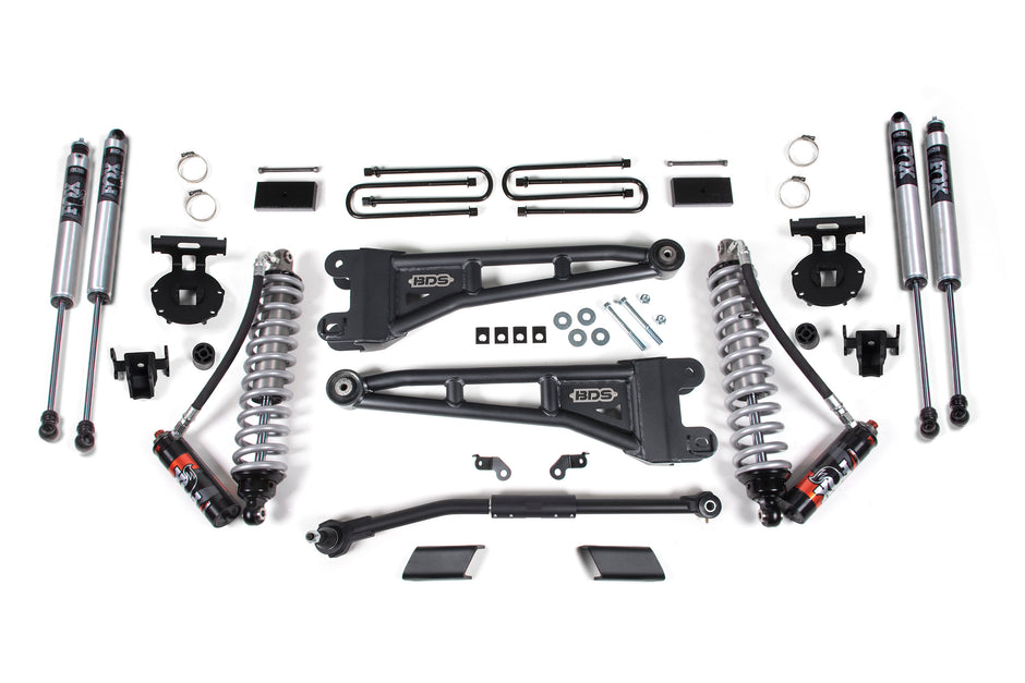 2020-2022 Ford F250/F350 4wd 3" Radius Arm Suspension Lift Kit  1" Rear  Block