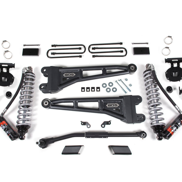 2020-2022 Ford F250/F350 4wd 3" Radius Arm Suspension Lift Kit  1" Rear  Block