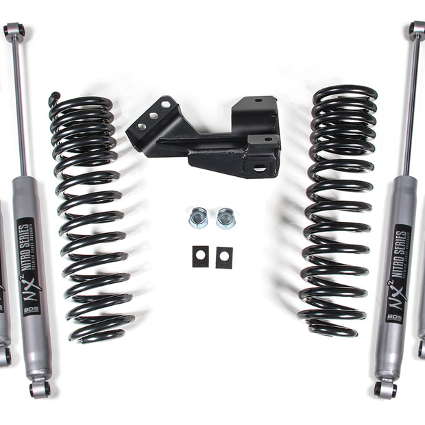 2017-2019 1"/2020-2026 2" Ford F250/350 4WD Front Performance Spring/leveling Ki