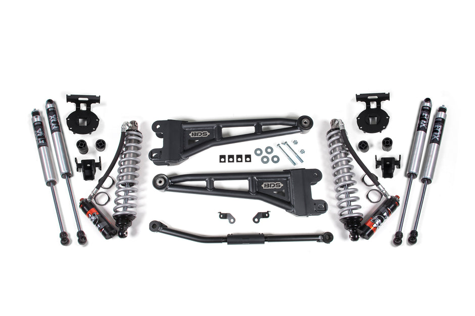2011-2016 Ford F250/F350 4wd 2.5" Radius Arm Suspension Lift Kit  1" Rear  Block