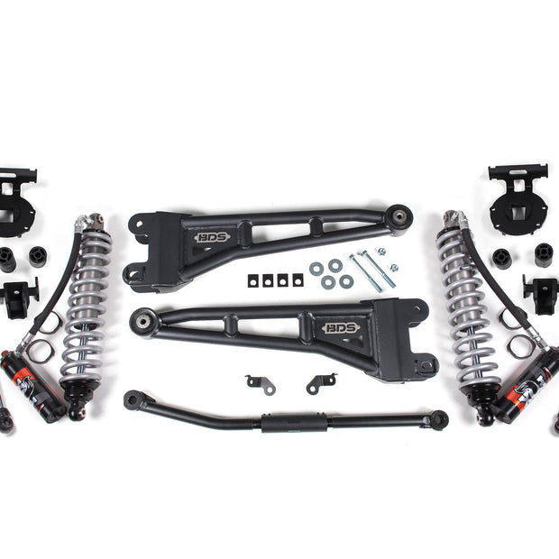 2011-2016 Ford F250/F350 4wd 2.5" Radius Arm Suspension Lift Kit  1" Rear  Block
