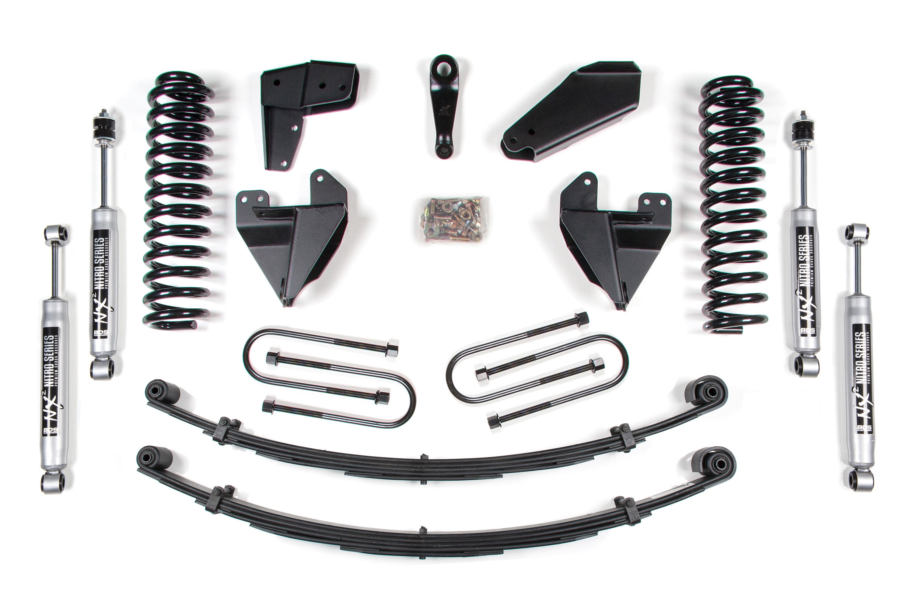 80-96 Bronco 4wd 6/6 RA Block & AAL Kit