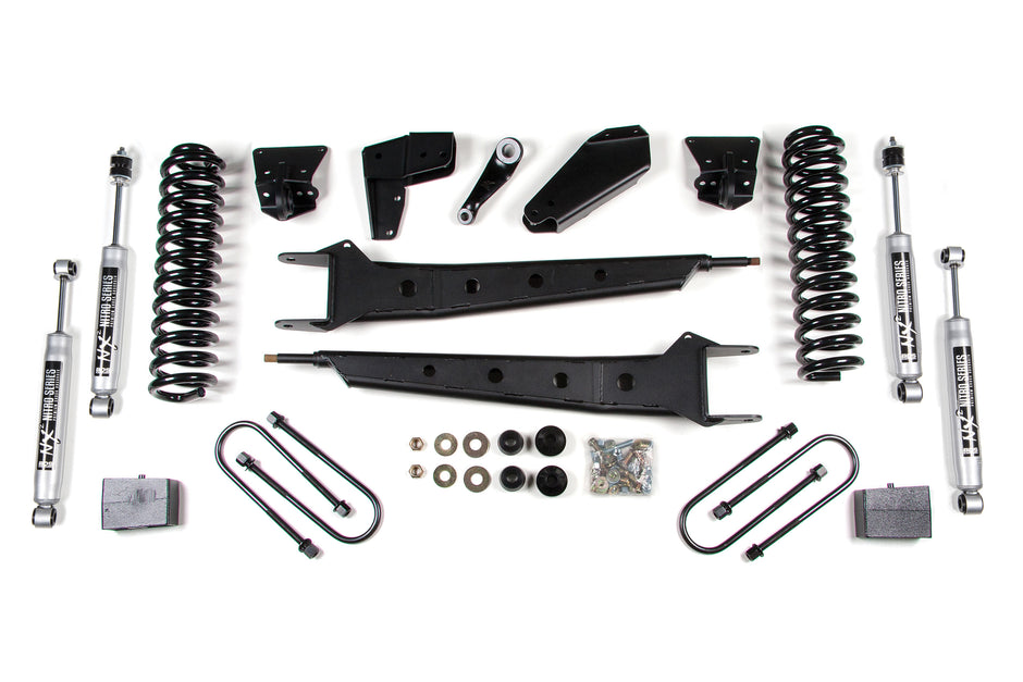 80-96 F100/150 Std-Cab 6/4 RA Block Kit