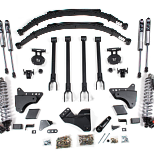 2011-2016 Ford F250/F350 4wd 6" 4-Link Suspension Lift Kit  6" Rear  Spring  Die