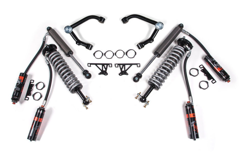 07-18 GM 1500 2In 2.5 Coilover W/Resi W/ DSC  Cast Steel UCA  2.5 Rear Shocks W/