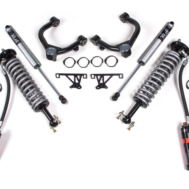 2019-2024 Chevy/GMC 1500 2" Performance Lift  2.5 PES Coilover  2.5 PES Rear Sho
