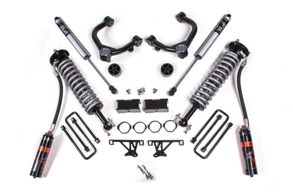 2019-2024 Chevy/GMC 1500 3.5" Performance 2.5 Coilover Kit  2.0 Rear Shock