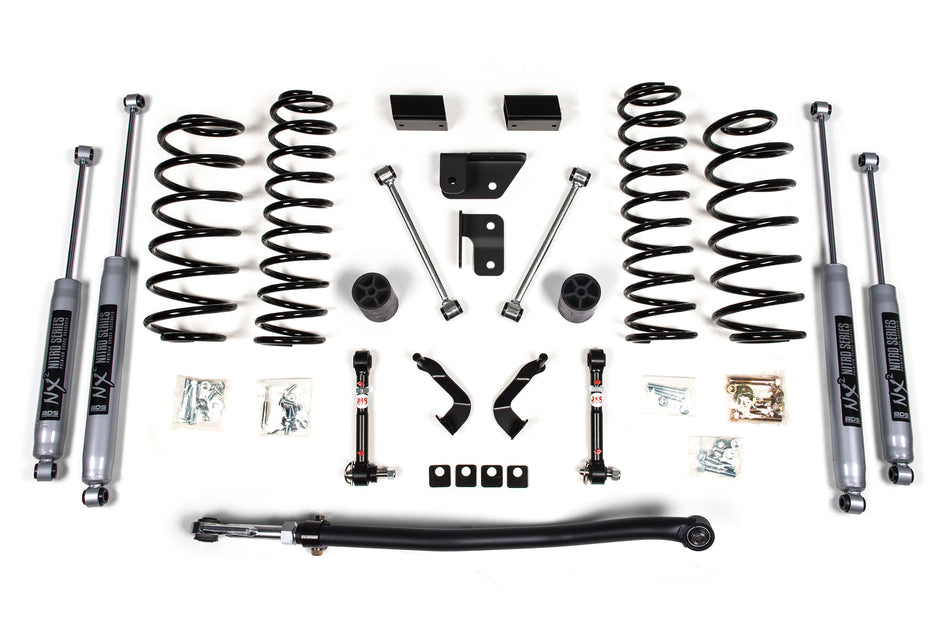 2018-2025 Jeep Wrangler JL - 4Dr - 3" Suspension Lift Kit - Coil Springs Front/R