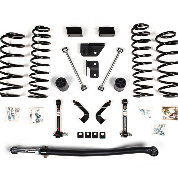 2018-2025 Jeep Wrangler JL - 4Dr-  3" Suspension Lift Kit - Coil Spring Front/Re