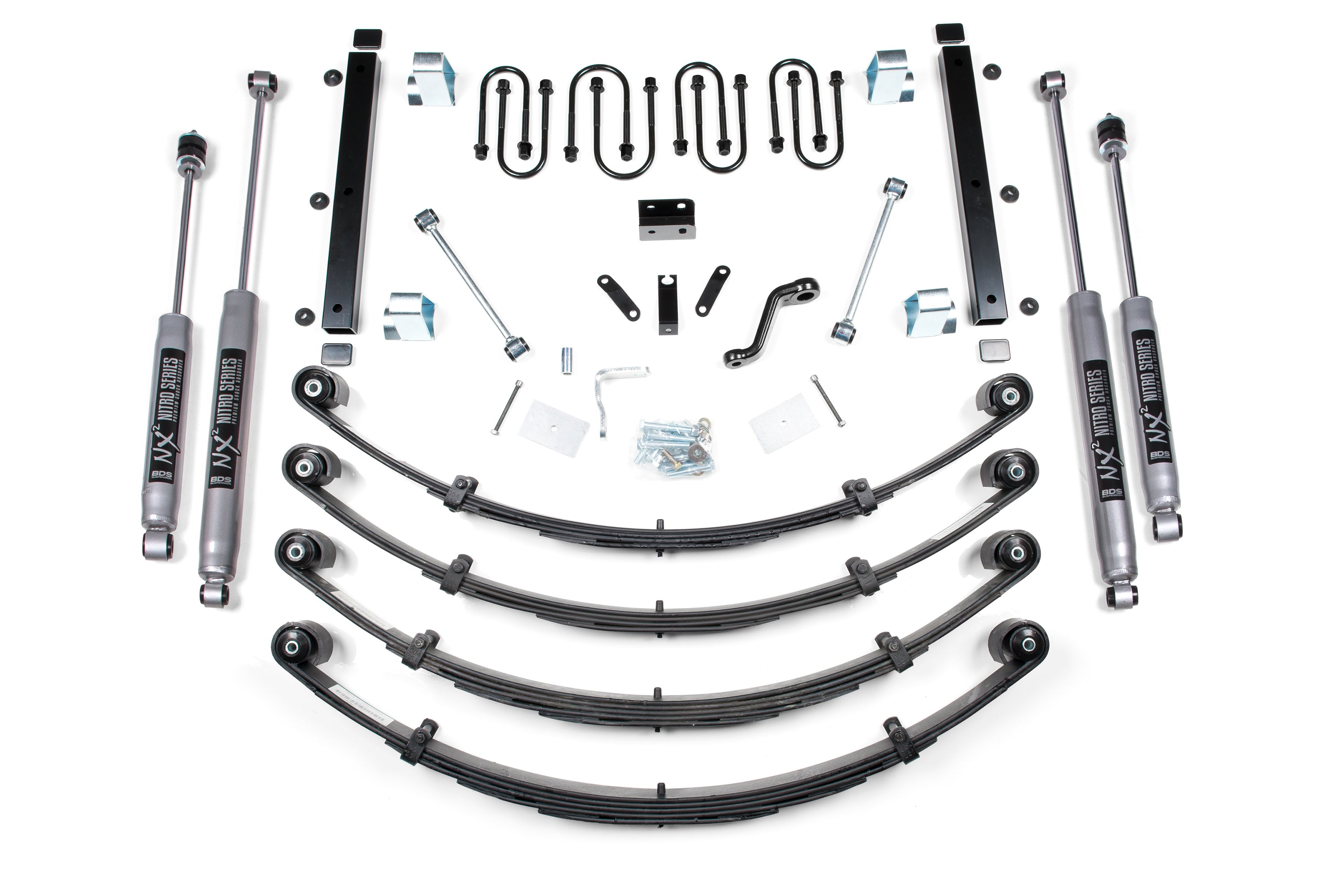 87-95 YJ Soft Top 3.5/3.5 Spring Kit