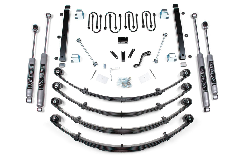 87-95 YJ Soft Top 3.5/3.5 Spring Kit