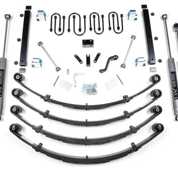 87-95 YJ Soft Top 3.5/3.5 Spring Kit