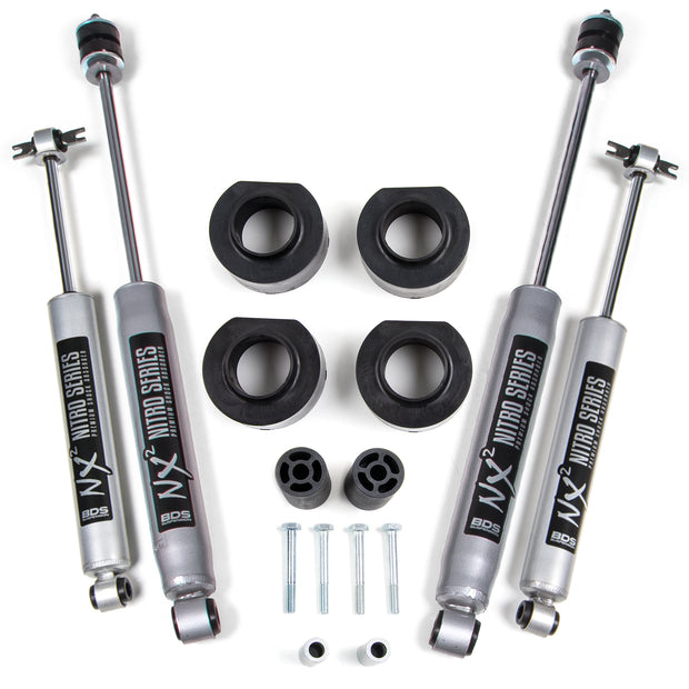 1997-2006 Jeep Wrangler (TJ/LJ) 1.75/1.75 Spacer Kit