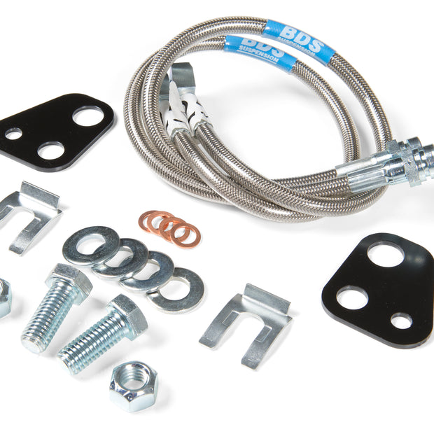 06-16 Dodge 1500 Frt Stainless Brakeline