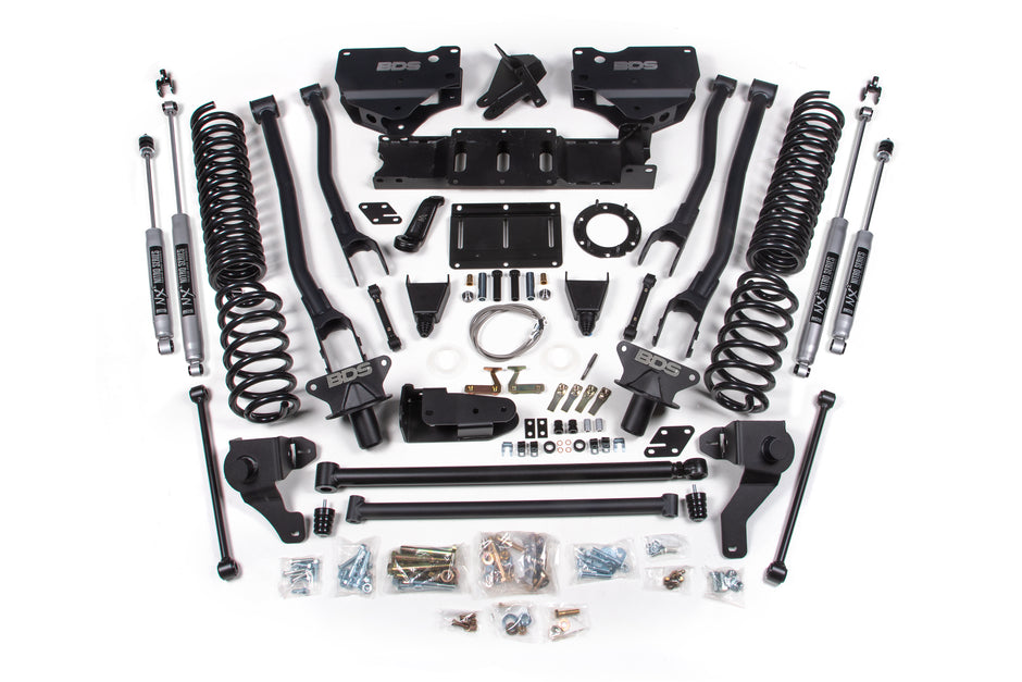2019-2024 Ram 2500 8" 4-Link Supsension System Diesel - NX2 Shocks
