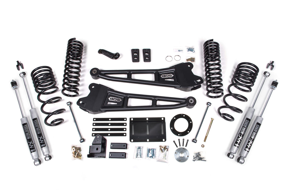 Transform Your Ford F-250 Or F-350 With The BDS Dual Steering Stabilizer And Enj