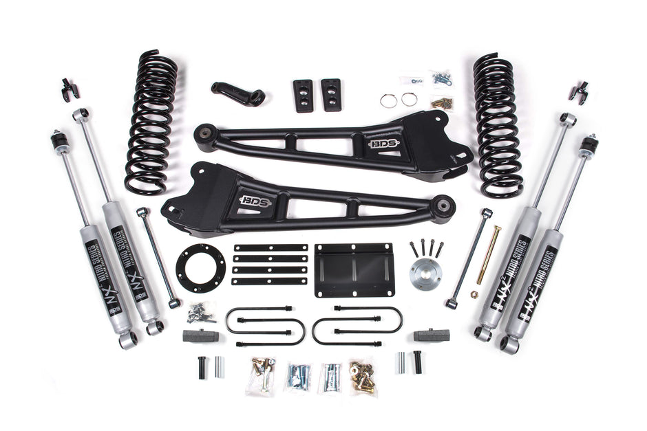2013-2018 Ram 3500 4wd (Diesel) 6" Radius Arm Suspension Lift Kit  8-Bolt Indexi