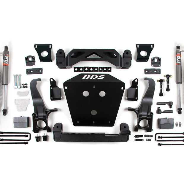 2016-2021 Toyota Tundra 7" Suspension System  4" Rear Block - Fox 2.5 PES C/O  F