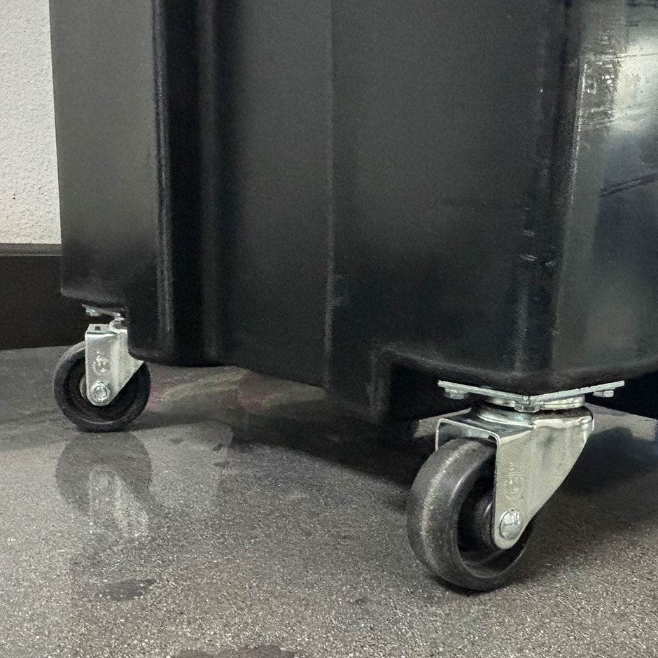 56 Gallon Oil and Grease Containment Tank, with 4 Casters - S&B
