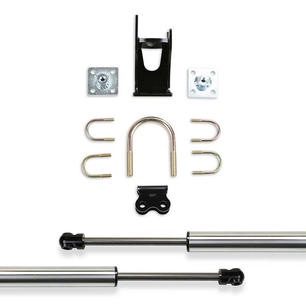 Dual Dirt Logic 2.25 Stainless Steel Steering Stabilizer Kit