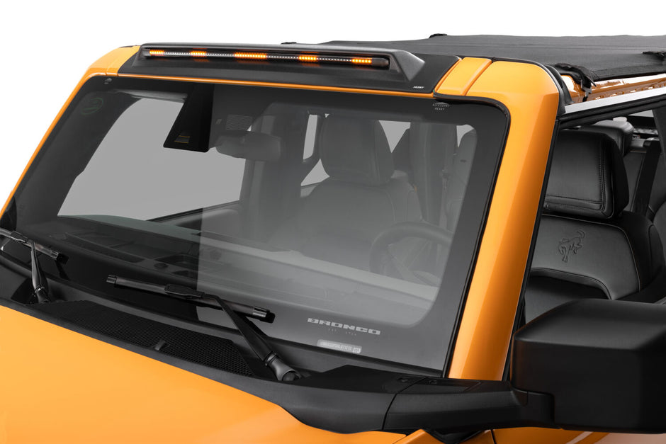 Husky 2825183 AeroCab Pro Marker Light; Black; 21-26 Ford Bronco