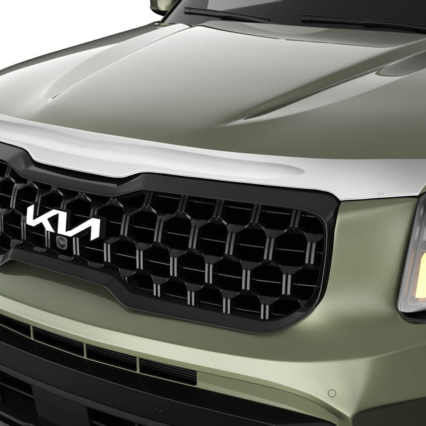 Husky Liners 2892218 Aeroskin Hood Protector Chrome 20-25 Kia Telluride