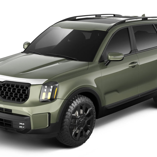 Husky Liners 2892218 Aeroskin Hood Protector Chrome 20-25 Kia Telluride