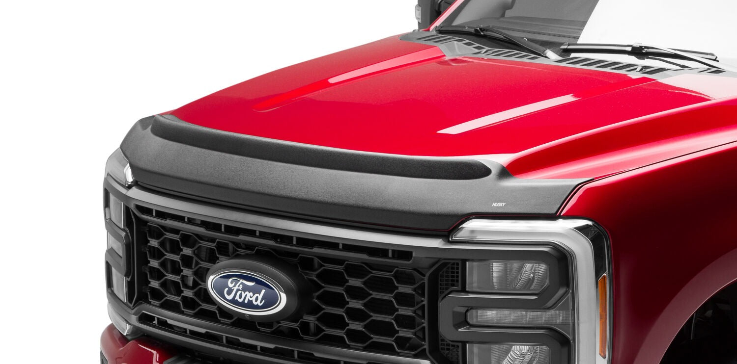 Husky 2830135 Aeroskin II Hood Protector Matte Black 2023-2026 Ford SuperDuty