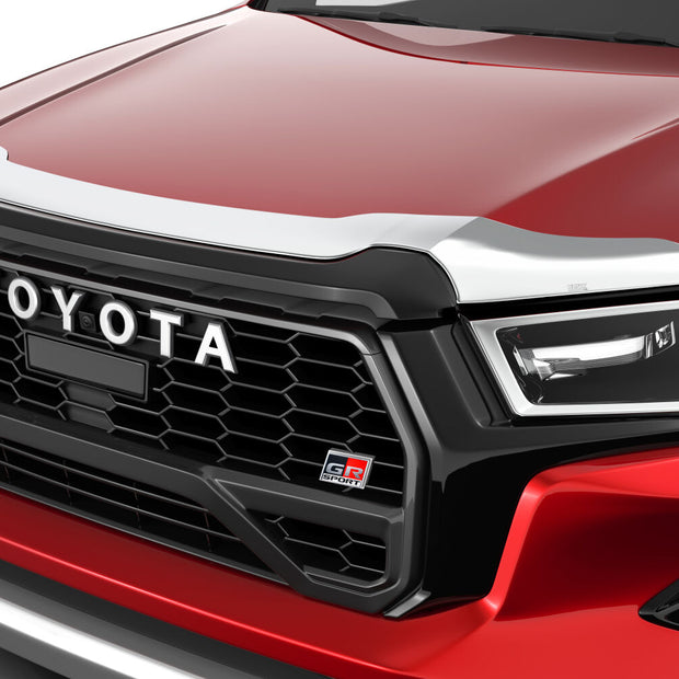 Husky Liners 2892227 Aeroskin Hood Protector Chrome 2020–2026 Toyota Hilux