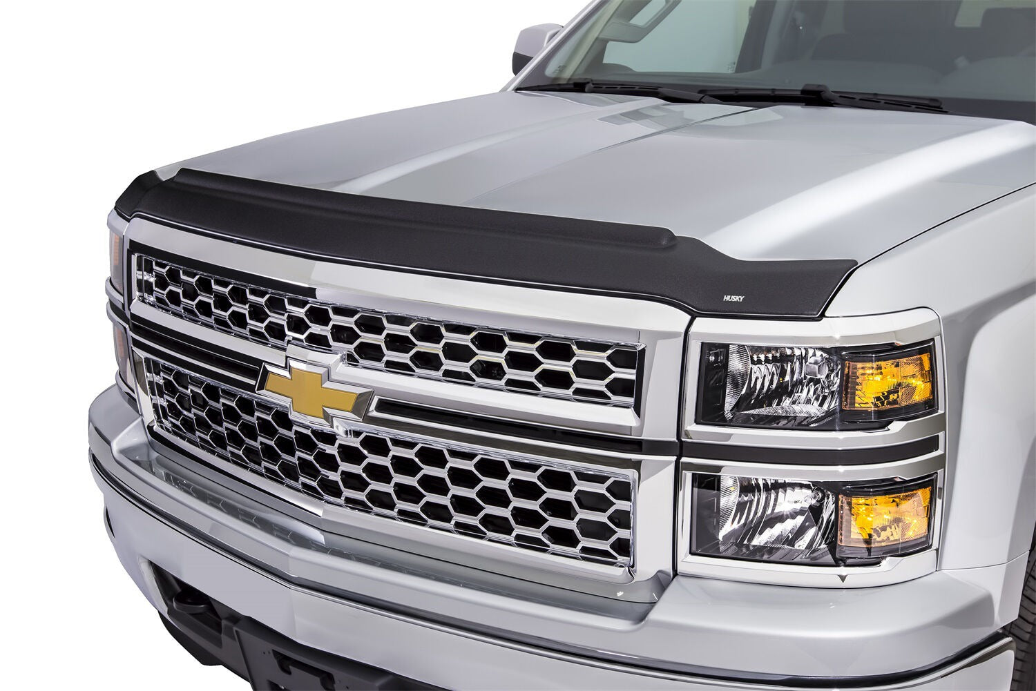 Husky 2830005 Aeroskin II Hood Protector Matte Black 15-19 Chevy Silverado HD