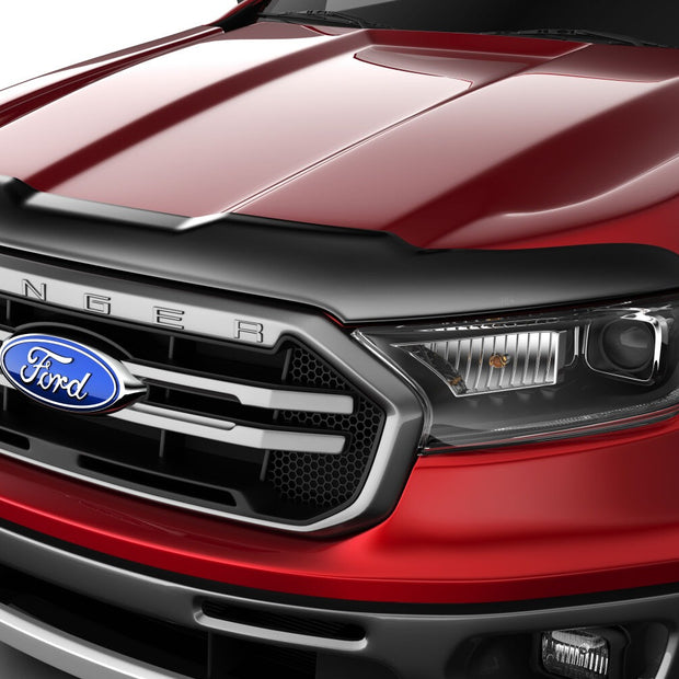 Husky Liners 2842166 Aeroskin Flush Mount Dark Smoke Hood Protector For 19-23 Ford Ranger