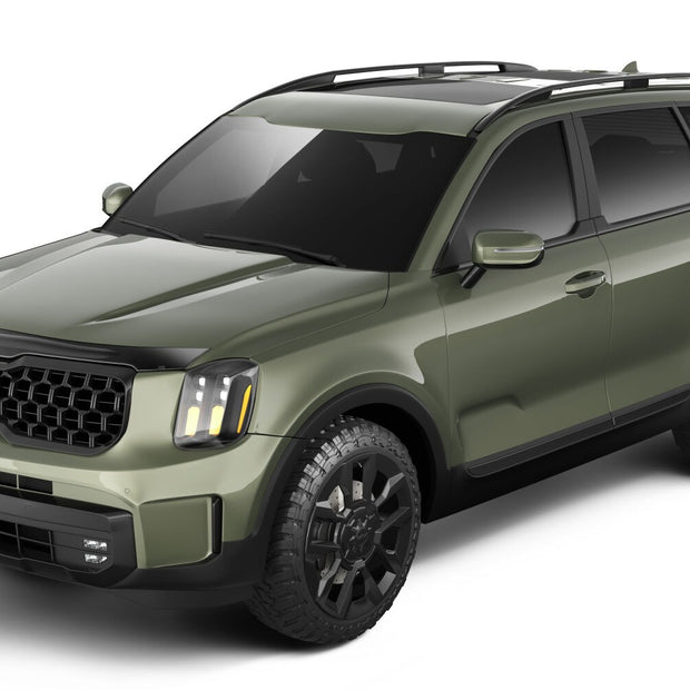 Husky 2842218 Aeroskin Smoke Hood Protector For 2020-2024 Kia Telluride