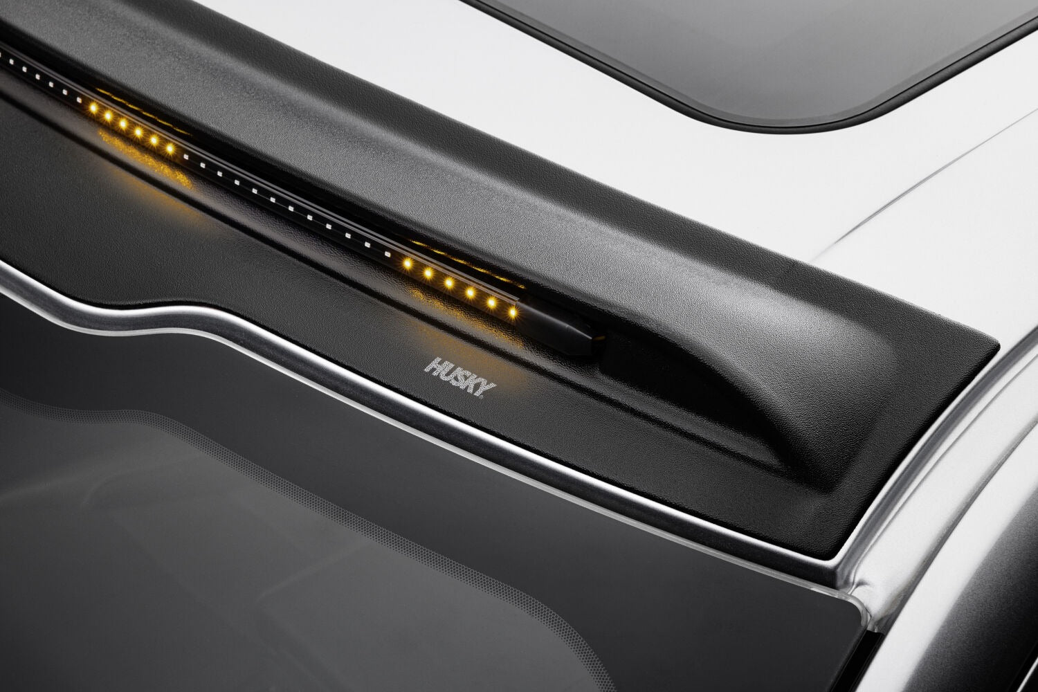 Husky 2825096 AeroCab Pro Marker Light; Black; 2015-2024 Ford F-150