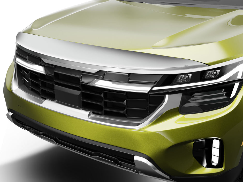 Husky Liners 2892249 Aeroskin Hood Protector Chrome 24-26 Kia Seltos