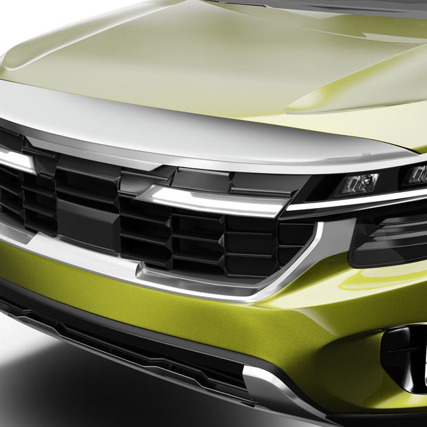 Husky Liners 2892249 Aeroskin Hood Protector Chrome 24-26 Kia Seltos