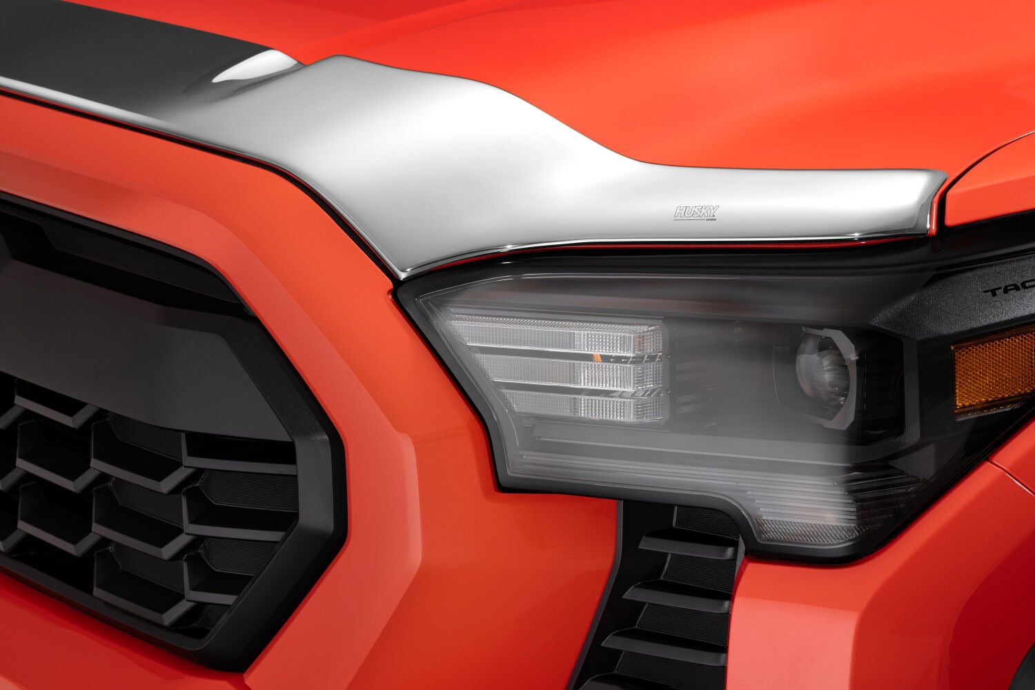 Husky 2892279 Aeroskin Hood Protector Chrome 2024-26 Toyota Tacoma; 2026 4Runner