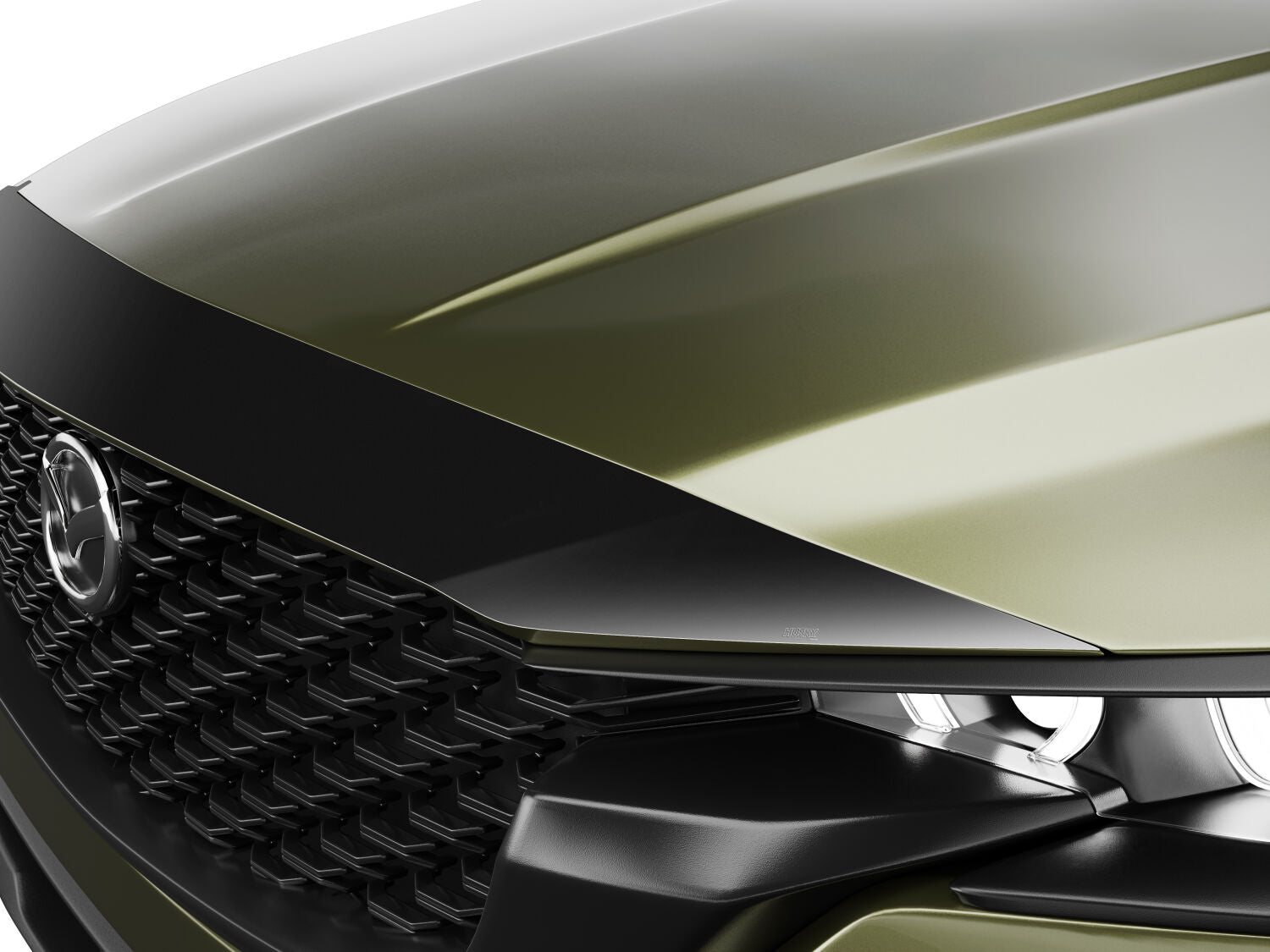 Husky Liners Smoke Aerosin Hood Protector 2842250