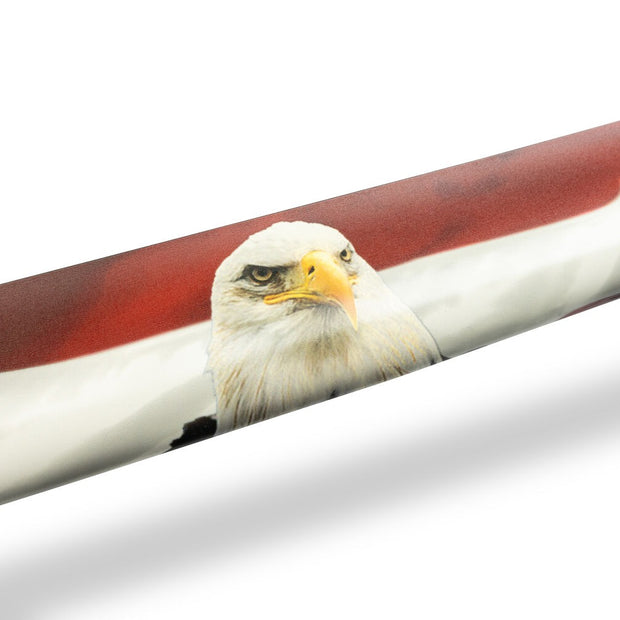 Husky Liners Hood Shield Eagle With Flag Design 2818131