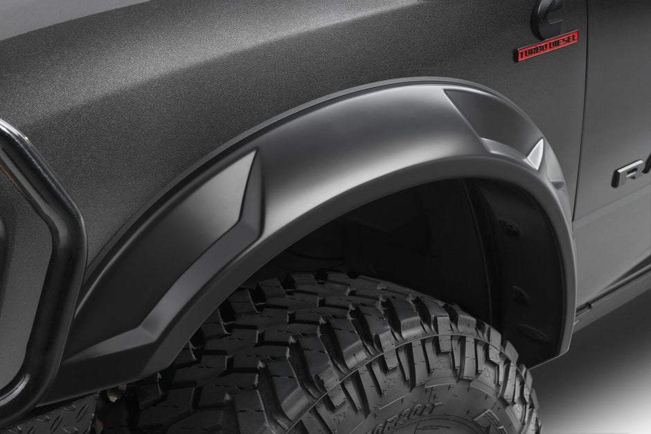Husky Liners 2805938 DRT Matte Black Fender Flare Set 2019-26 Dodge Ram 2500/3500 HD