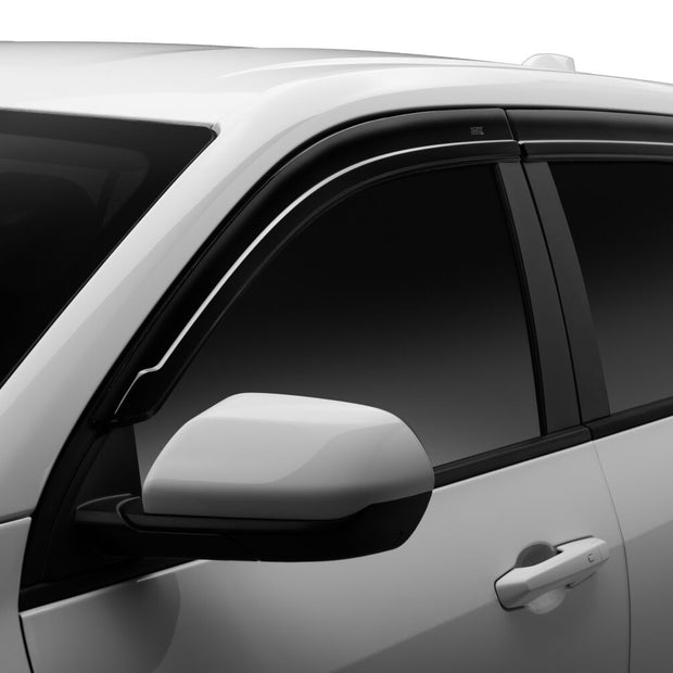 Husky 2854143 Low Profile Ventvisor Deflector; Smoke 4 PC Set 2026 Chevy Equinox