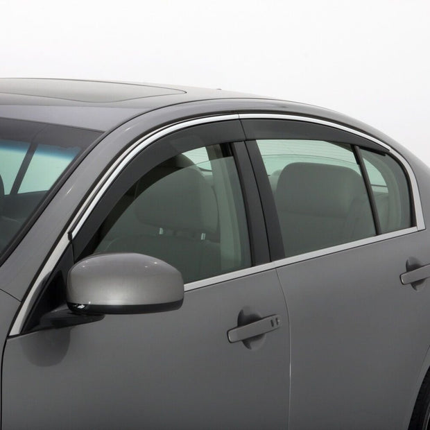 Husky 2886003 Low Pro Ventvisor Side Window Deflector 6PC 2010-17 Cadillac SRX