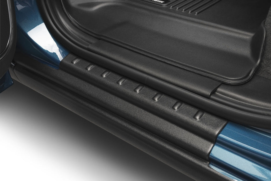 Husky Liners 2874102 Black Trail Armor Rocker Panel And Sill Plate Covers For 2019-2023 Chevrolet/GMC Silverado/Sierra 1500 Crew Cab;