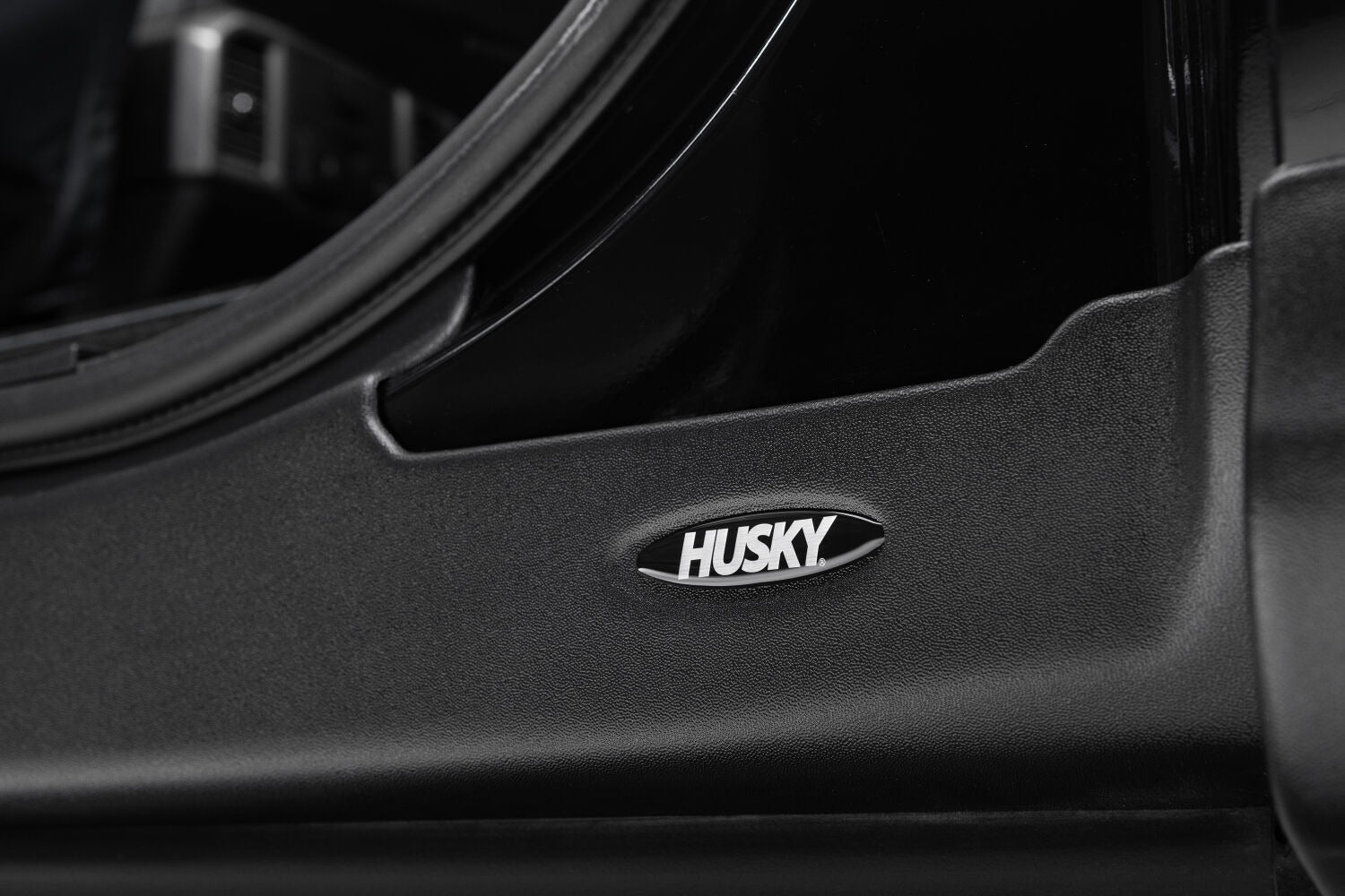 Husky Liners 2874064 Black Trail Armor Rocker Panel And Sill Plate Covers For 2015-2020 Ford F-150 Crew Cab; 2017-2022 Ford F-250/F-350/F-450 Superduty Crew Cab