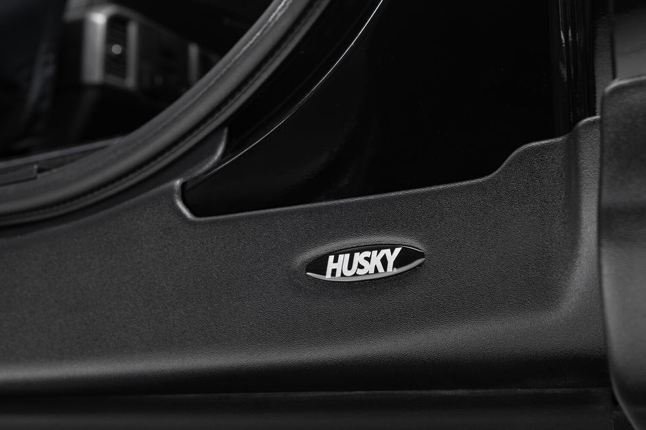 Husky Liners 2874064 Black Trail Armor Rocker Panel And Sill Plate Covers For 2015-2020 Ford F-150 Crew Cab; 2017-2022 Ford F-250/F-350/F-450 Superduty Crew Cab