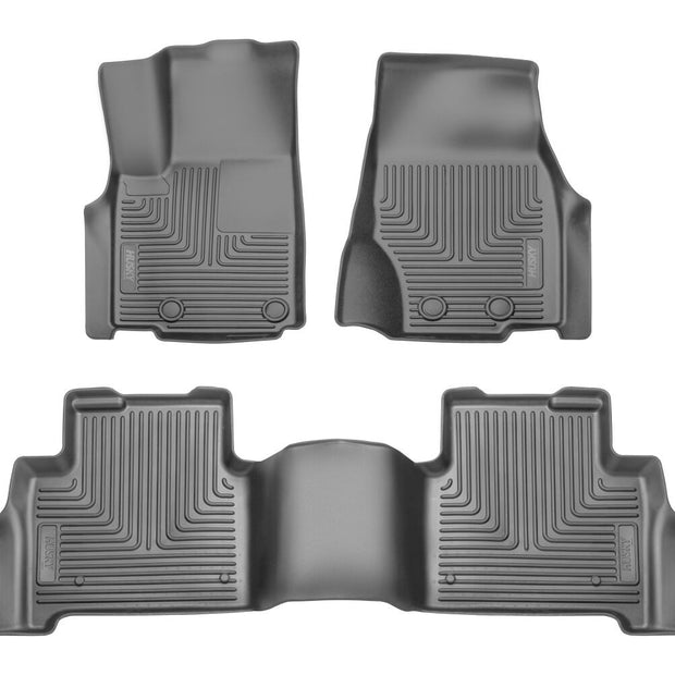Husky Weatherbeater Front & 2nd Seat Floor Liners 95411