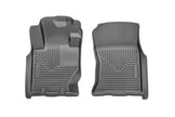 Weatherbeater Front And Second Seat Floor Liner Set; Black 96291