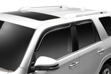 Husky Liners 2854027 Low Profile Dark Smoke Ventvisor Side Window Deflector 4-Piece Set For 2010-2023 Toyota 4Runner